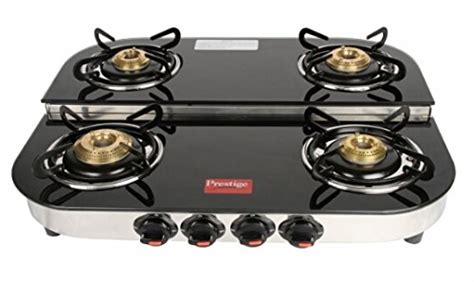 Prestige DGT 04 SS AI Glass Top Gas Tables : Amazon.in: Home & Kitchen
