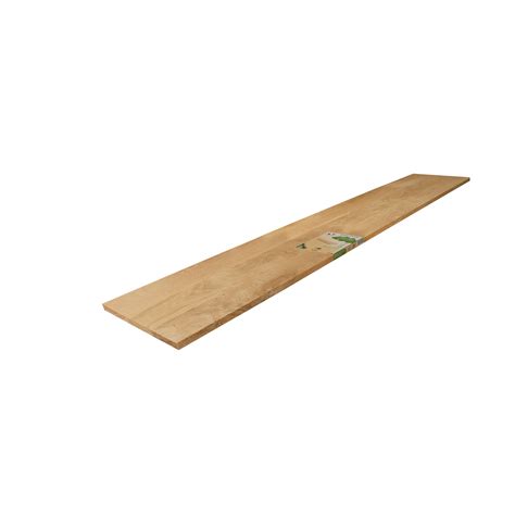 Tablette chêne pleine lame, L.200 x l.30 cm Ep.20 mm | Leroy Merlin