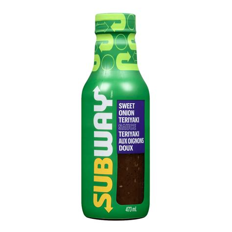 Subway Sauce, Sweet Onion Teriyaki (473 ml) Delivery or Pickup Near Me ...