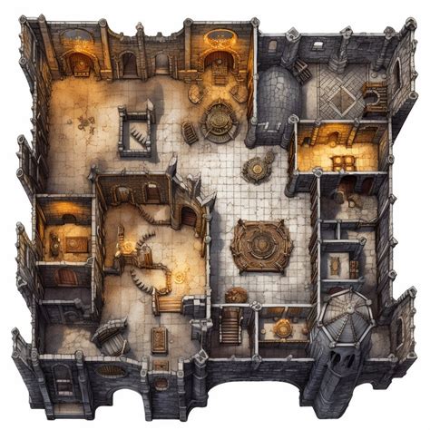 Image result for RPG Dark Castle Map