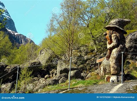 Traditional Norwegian Troll Stock Photo - Image of amusing, hair: 161376260