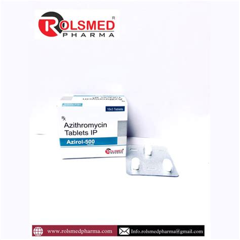 AZIROL-500 Tablets Rolsmed Pharma