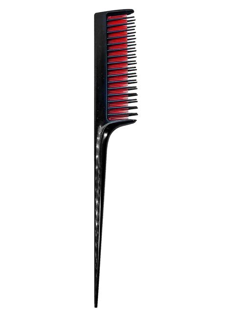 Teasing Comb - Triple Teasing Comb With A Three Row Comb And Rat Tail ...