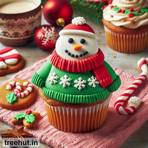 Christmas Ugly Sweater Cupcake Decoration Ideas, Cupcake Ideas, Mini ...