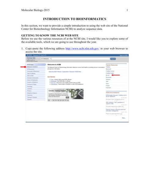 Image result for Introduction to Bioinformatics