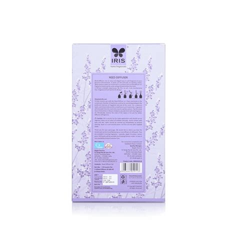 IRIS Lavender Reed Diffuser Set - IRIS Home Fragrances