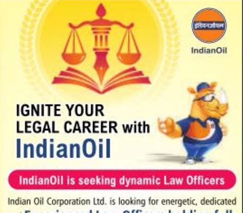 IOCL Law Officer Recruitment 2023 Notification, Online Application