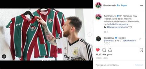 Thiago Silva bromea con 'Flu': "Encerrad a Messi en la ciudad deportiva ...