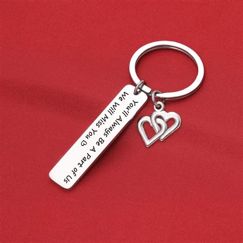 Buy Goodbye Farewell Gift Appreciation Jewelry oworker Leaving Keychain ...
