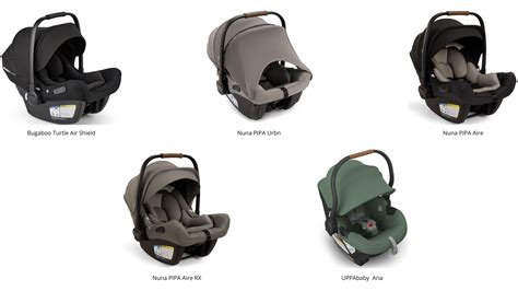 Lightest weight infant car seats