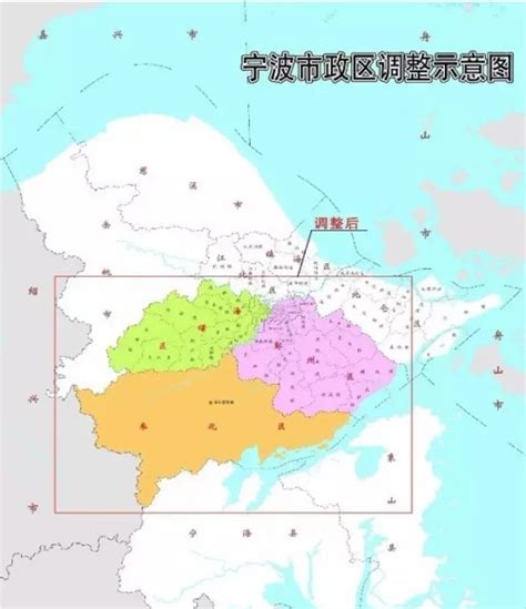 宁波市 6区2市2县 标准地图 2019版 - 哔哩哔哩