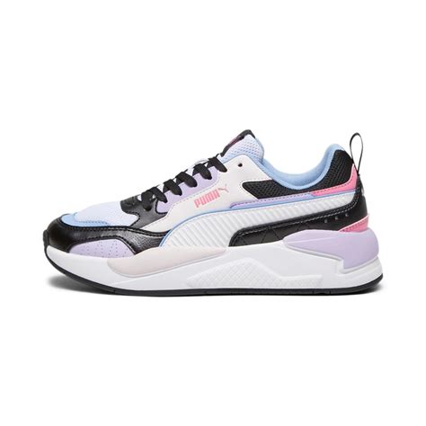 Buy Puma Unisex-Adult X-Ray 2 Square Black-White-Vivid Violet Sneaker ...