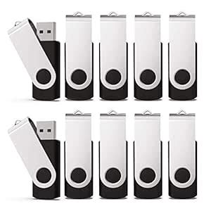 KEXIN 10 Pack 32GB Flash Drive USB Drive Memory Stick Thumb Drive ...