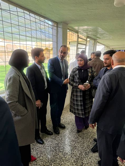 A visit by the university staff to the orphanage in Basra - Iraq University College (IUC)