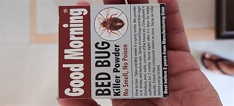 Good Morning Bed Bug Killer Spray Powder - Pack of 5 : Amazon.in ...