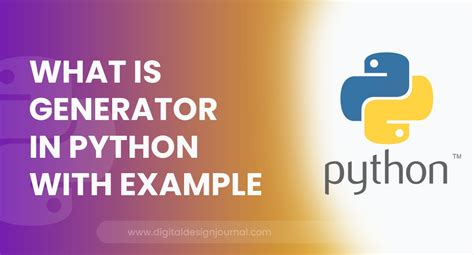 Image result for Python Generator Example
