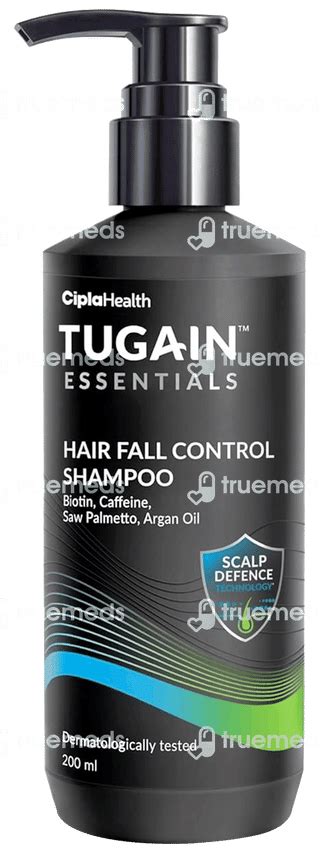 Tugain Essentials Hair Fall Control Shampoo 200ml - Uses, Side Effects ...