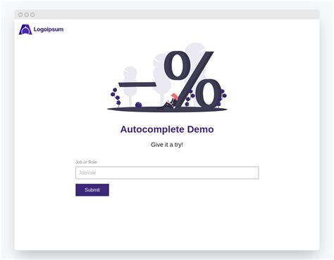 Autocomplete Input 的图像结果