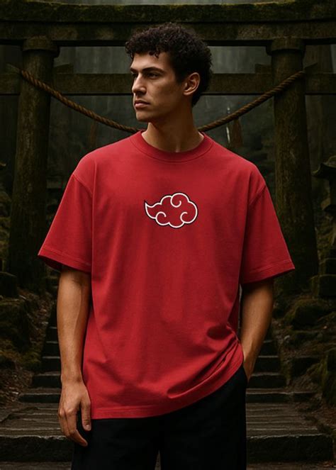Itachi Uchiha Premium Red Oversized T-shirt For Men – Kwabey