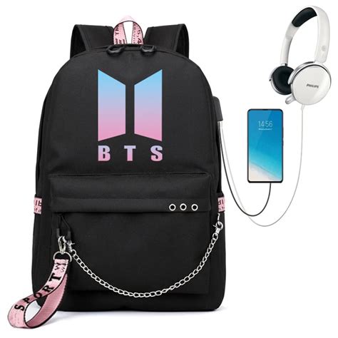 Buy Fancyku 18 Litres Kpop Bts Bangtan Boys Casual Backpack Daypack ...