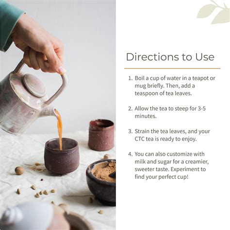 Ecotyl CTC Tea (Chai Patti) From Assam | Strong Flavour | Classic | 30