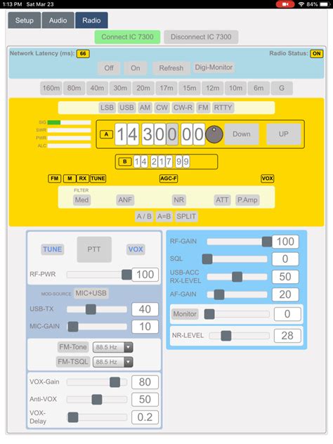 Image result for Icom 7300 Remote Control Software