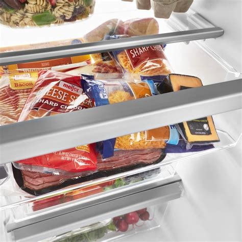 Whirlpool In Door Can Caddy 21.4-cu ft Side-by-Side Refrigerator with ...