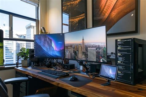 Image result for High Resolution Dual Monitor Desktop