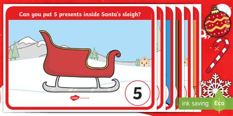 Twinkl Christmas Counting Posters