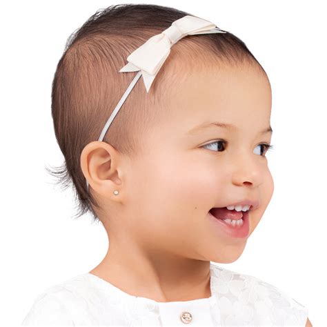 Baby/Kids Diamond Earrings Screw Back .12 TCW | 14K Gold - The Jeweled ...