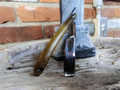 1800s Wade & Butcher Wedge Sheffield England Straight Razor Shave Ready