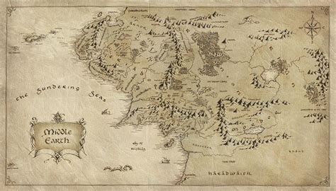Lord of the Rings Map Wallpapers - Top Free Lord of the Rings Map Backgrounds - WallpaperAccess