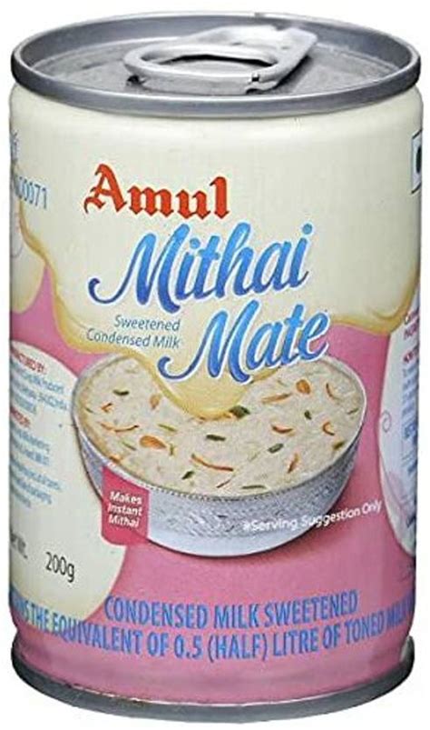 Amul Mithai Mate Sweetened Condensed Milk, 200g Tin Price in India ...