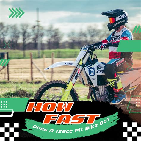 Unveiling the Speed: How Fast Does a 125cc Pit Bike Go? | RiiRoo