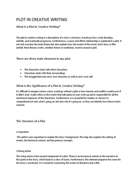 Image result for Writing Plot