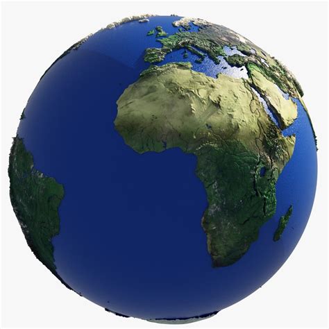 World Map Globe 3D Model 的图像结果
