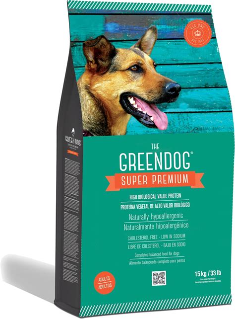 The Green Dog Adult 15 kgs 100% Vegan | Veg Adult Dry Dog Food ...