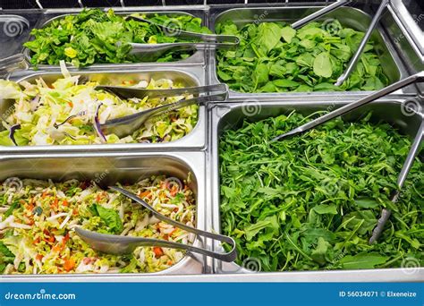 Different kinds of salad stock image. Image of health - 56034071