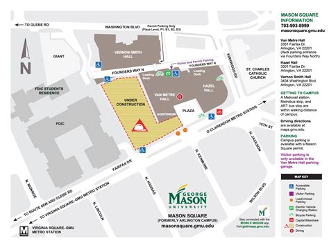 George Mason University Campus Map (2025 - 2023) - All Maps
