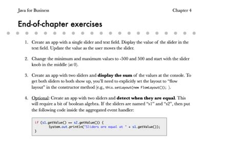 Java Programming Exercises Chapter 4 的图像结果