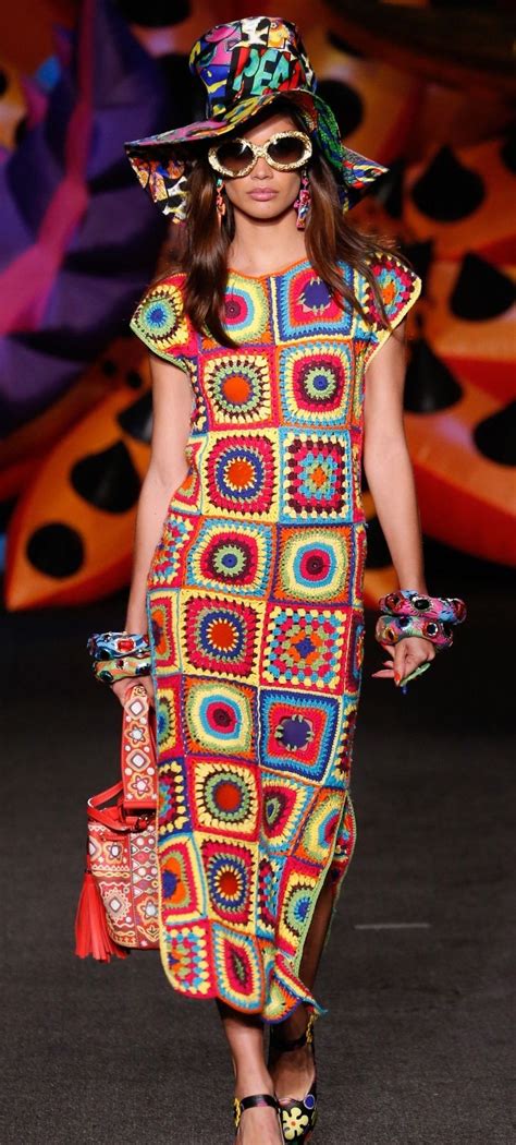 granny square crochet dress pattern