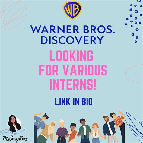 Warner Bros. Discovery Various Internships! — Ms Susy Scholarships ...