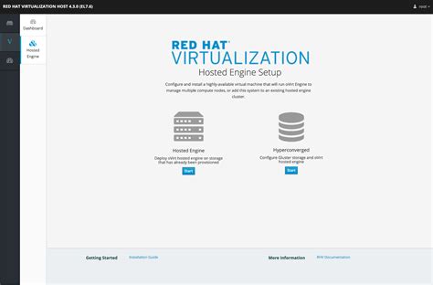 Red Hat Virtualization Manager Interface 的图像结果