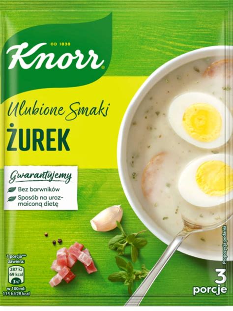 Knorr Zurek Polish Delicious Soup White Borsch 3x54g - Walmart.com