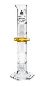 Eisco Labs Class A, ASTM Graduated Cylinder with Hexagonal Base and ...