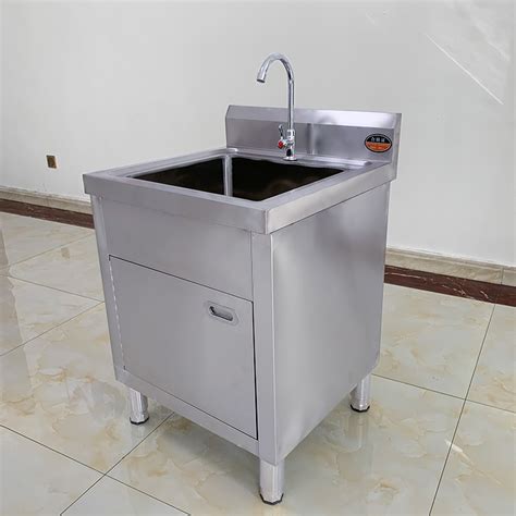 适用商用双池沥水台不锈钢水池水槽柜双星洗菜池洗手洗碗池操作台-阿里巴巴
