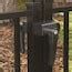 Barrette Outdoor Living GardDog 10-in Black Gate Latch at Lowes.com