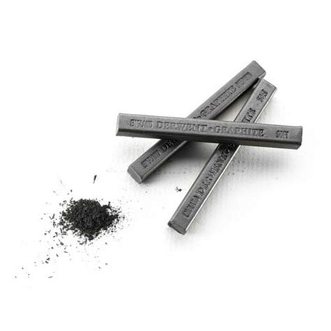 htconline.in| Derwent Natural Graphite Sticks - Soft (Set of 6)