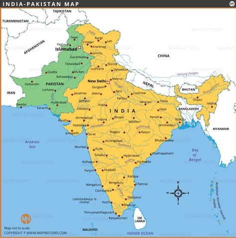 Indian Borders With Pakistan