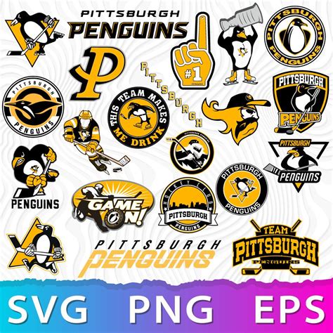 Penguin Clipart, Penguin Logo, Pittsburgh Penguins Logo, Nhl Logos ...
